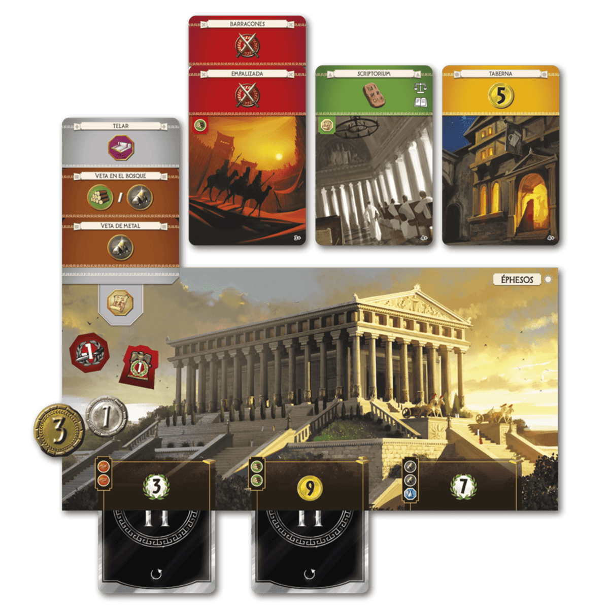 7 Wonders - Juegos de mesa - Adani Store