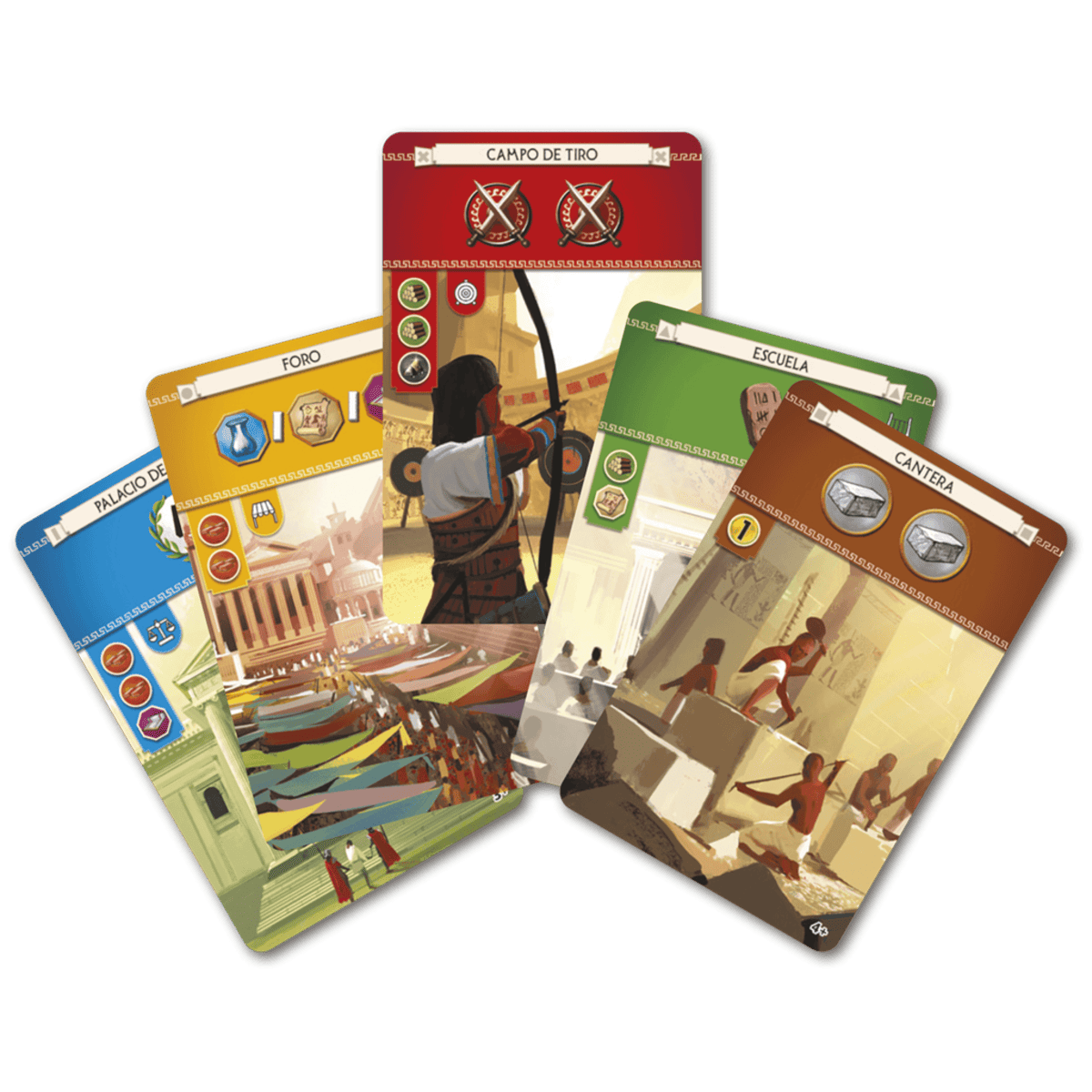 7 Wonders - Juegos de mesa - Adani Store