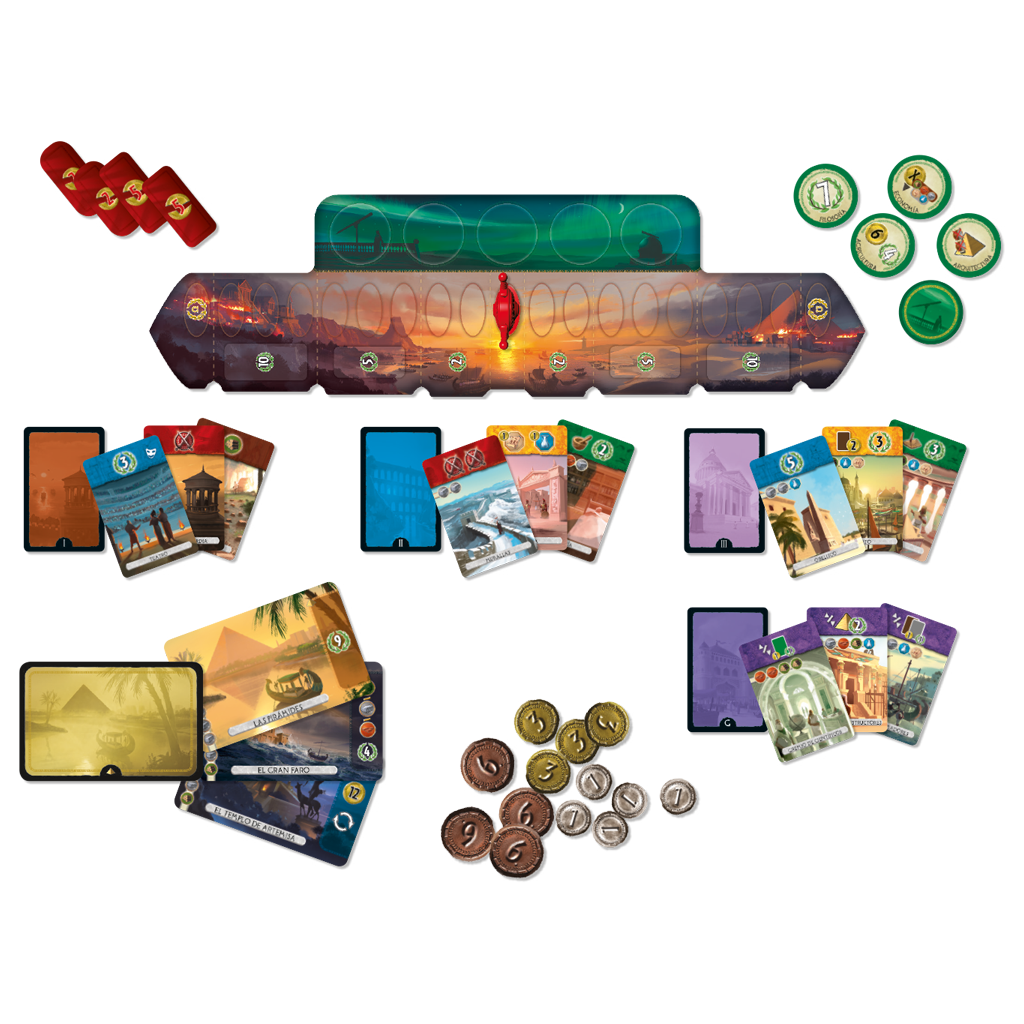 7 Wonders Duel - Juegos de mesa - Adani Store