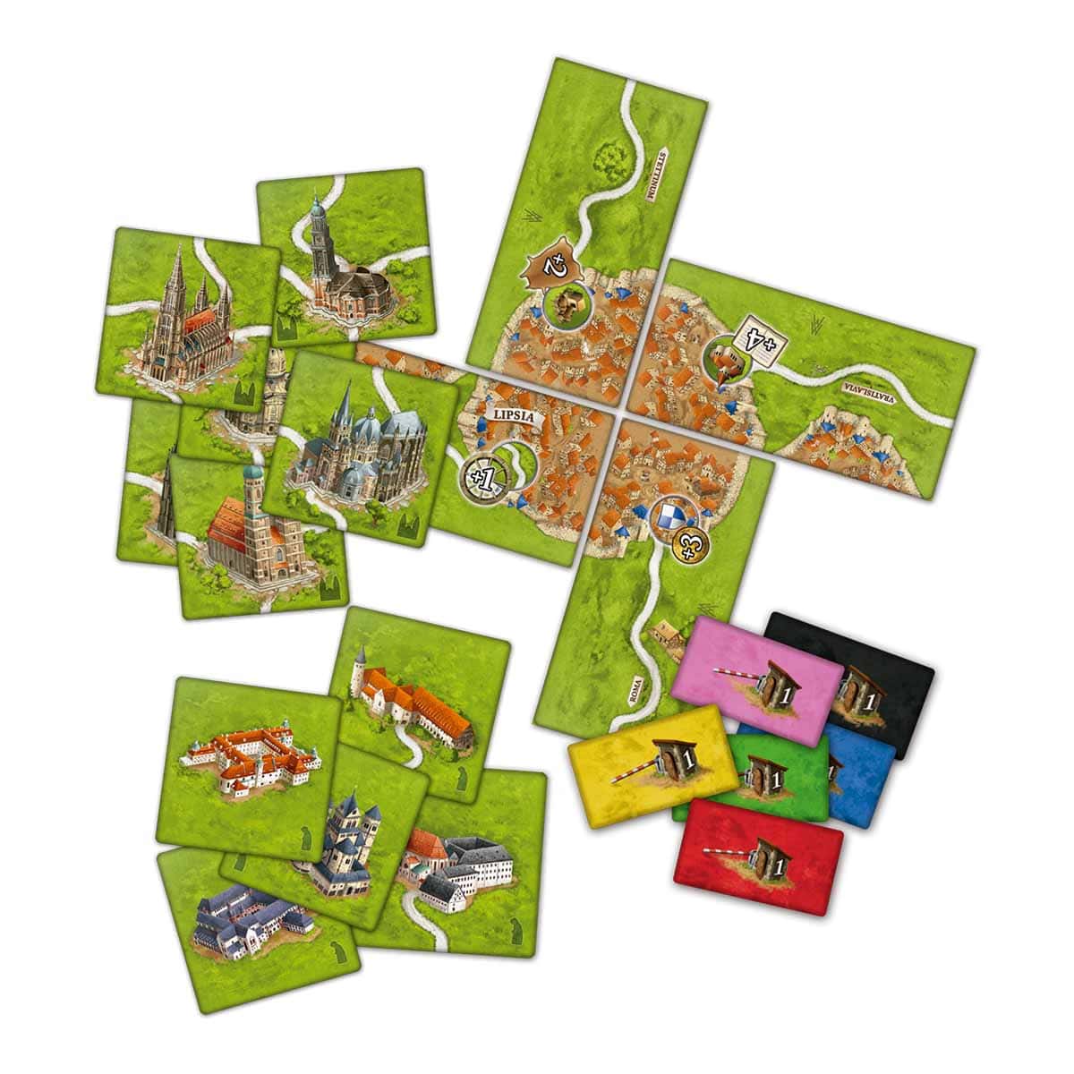 Carcassonne - Expansiones Reunidas