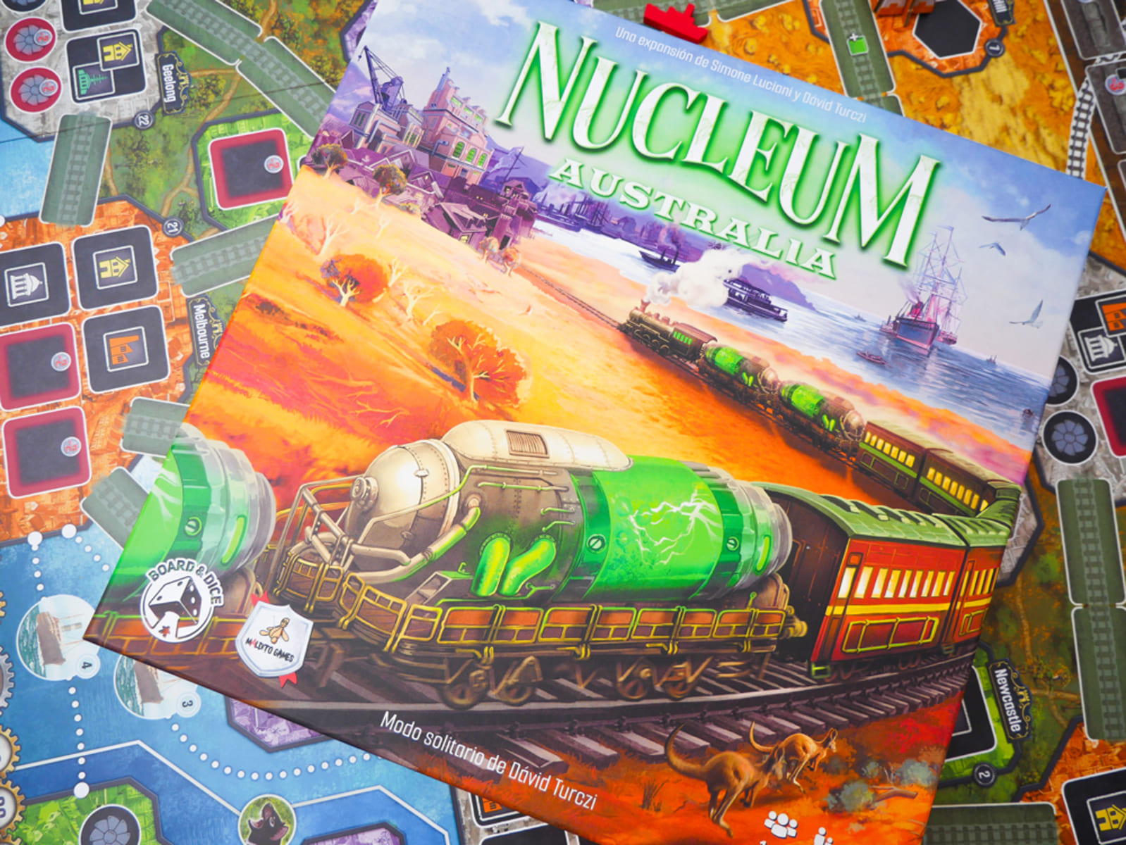 Nucleum: Australia- Juegos de mesa - Adani Store