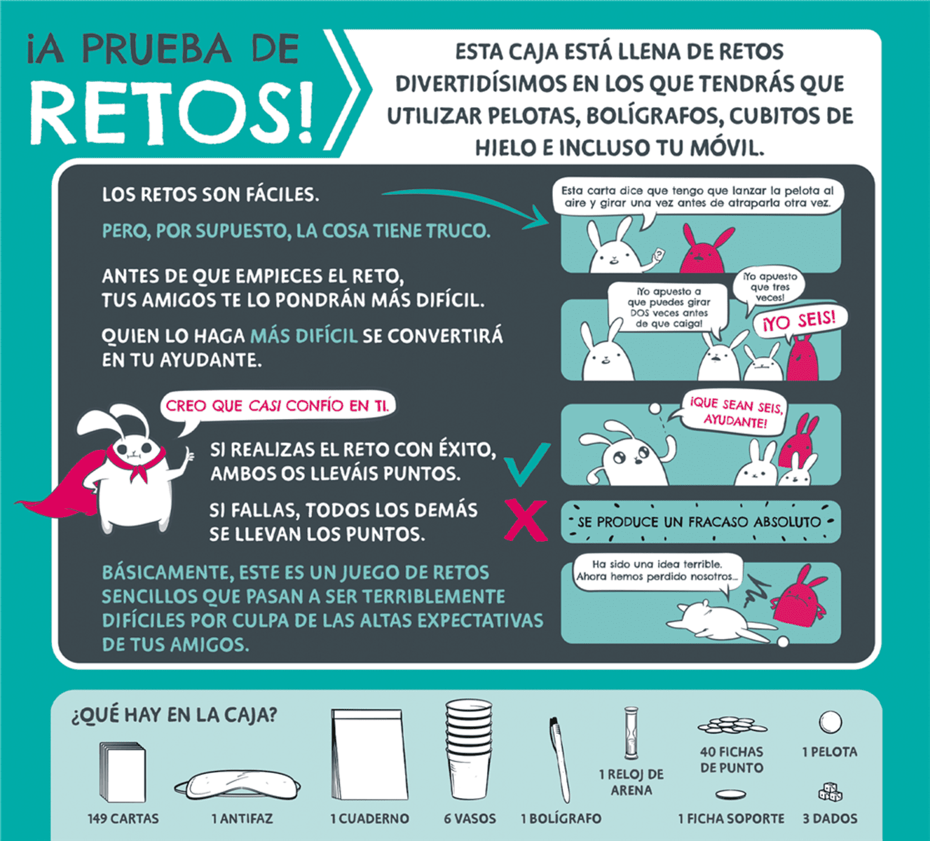 A prueba de retos - Juegos de mesa - Adani Store