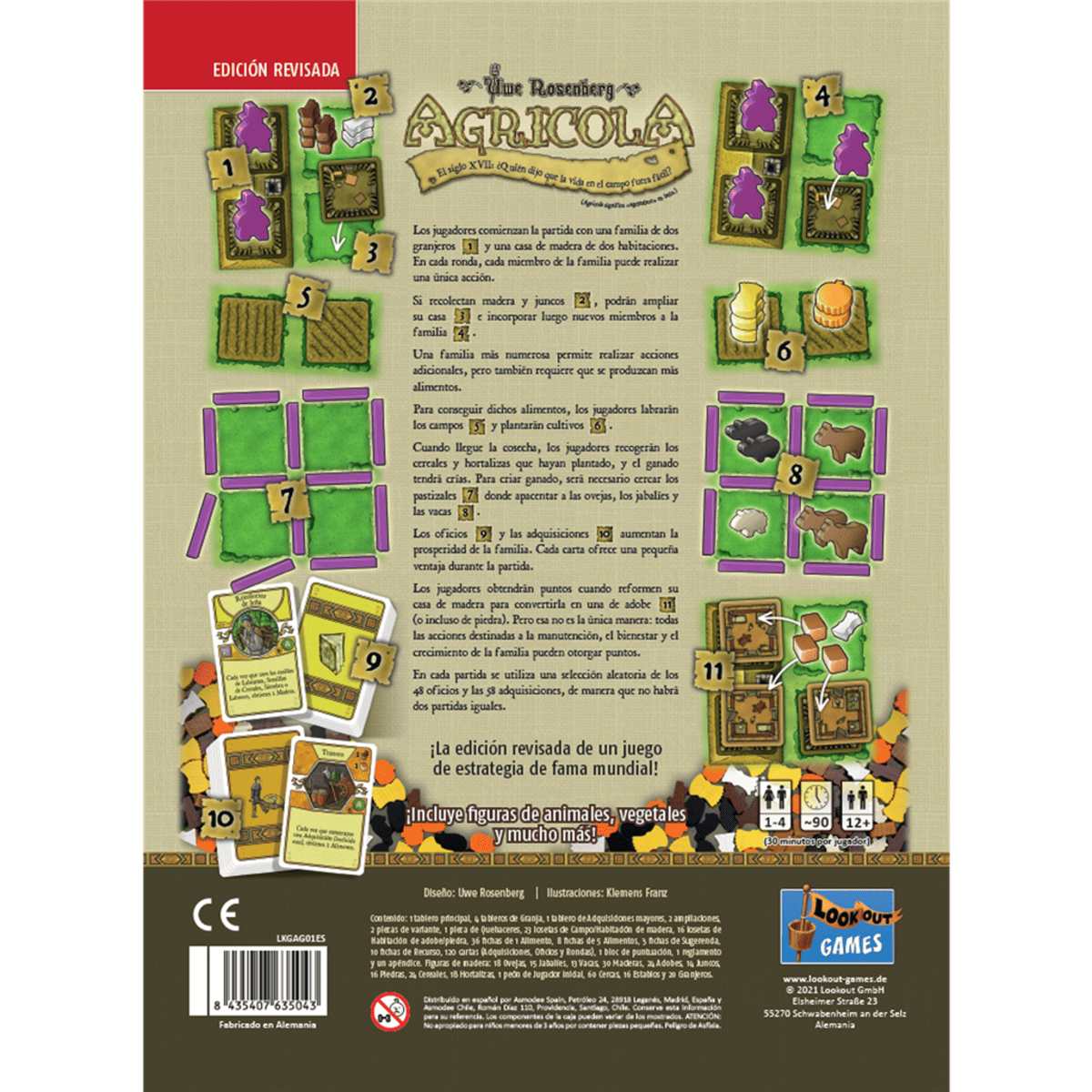 Agricola - Juegos de mesa - Adani Store