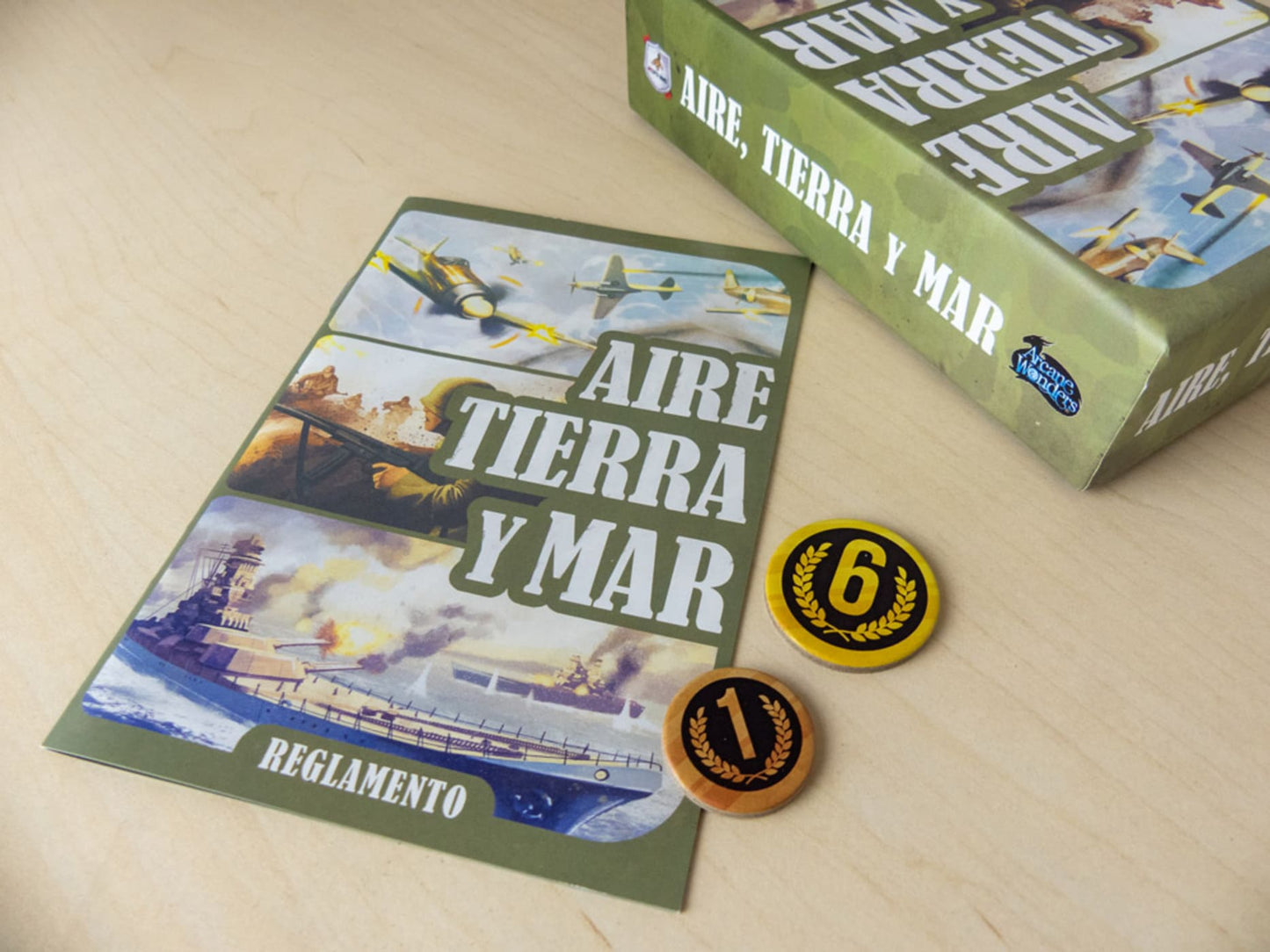 Aire, tierra y mar - Juegos de mesa - Adani Store