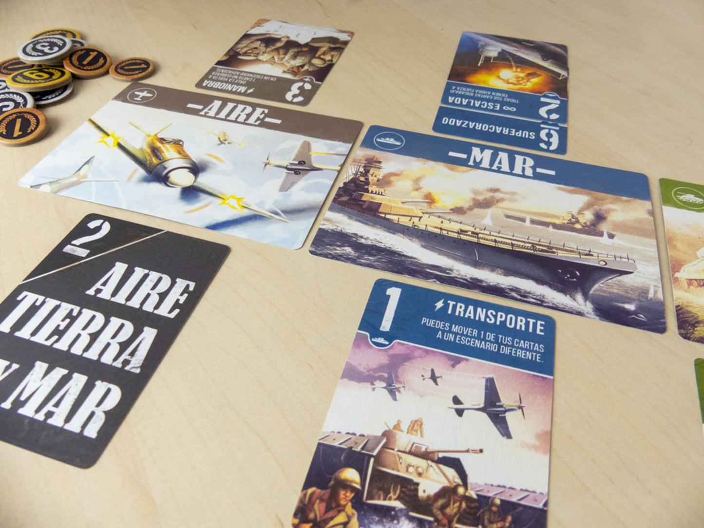 Aire, tierra y mar - Juegos de mesa - Adani Store
