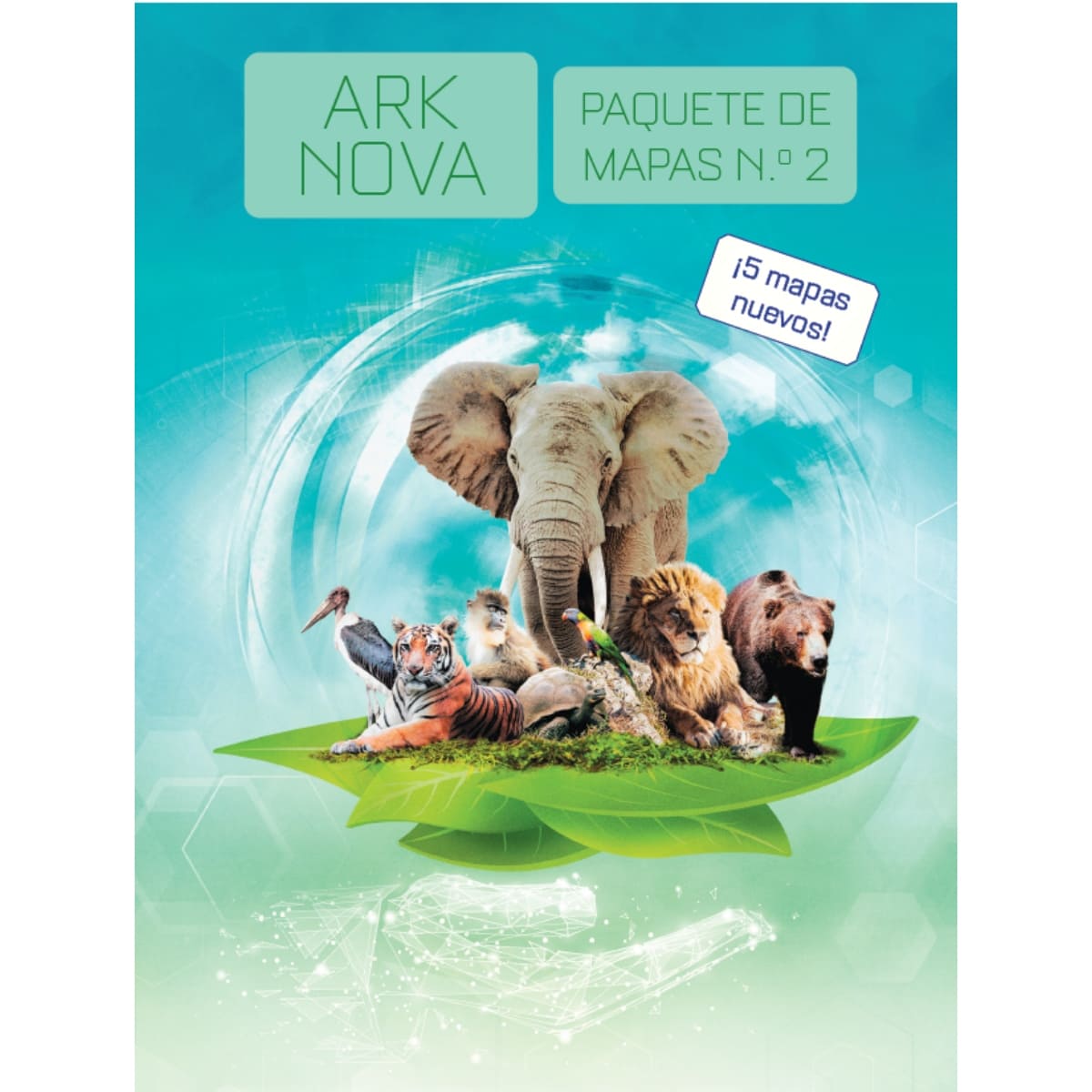 Ark Nova: Paquete de mapas N°2 - Juegos de mesa - Adani Store