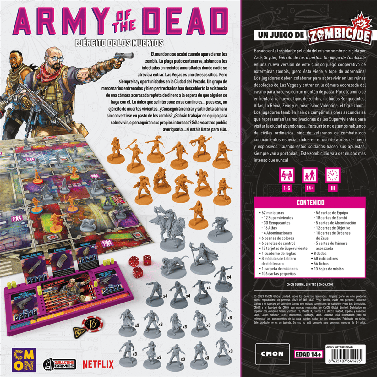 Army of the Dead: Zombicide - Juegos de mesa - Adani Store