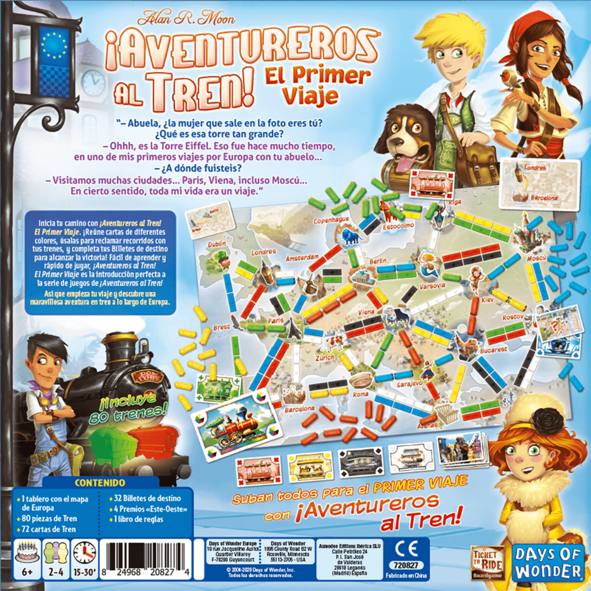 ¡Aventureros al Tren! El Primer Viaje - Juegos de mesa - Adani Store