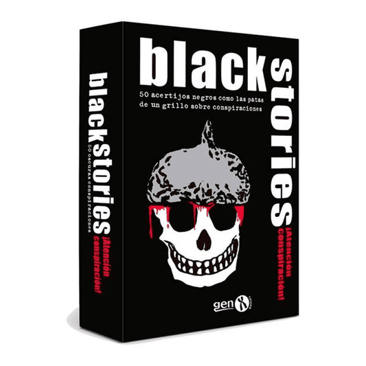 Black Stories: ¡Atención Conspiración! - Juegos de mesa - Adani Store
