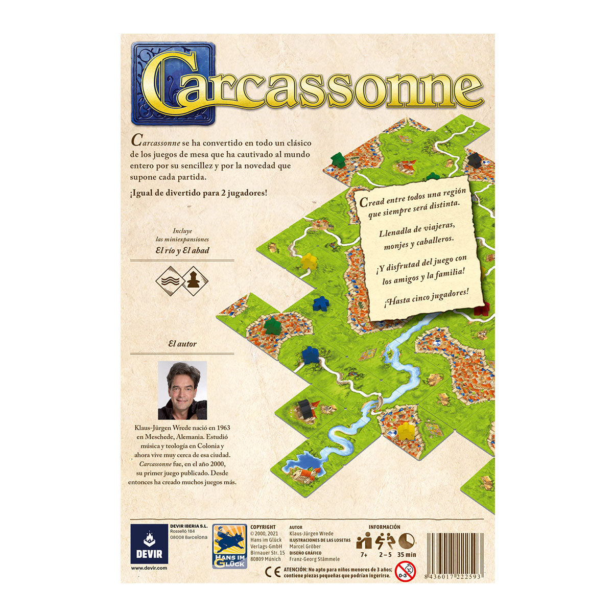 Carcassonne - Juegos de mesa - Adani Store