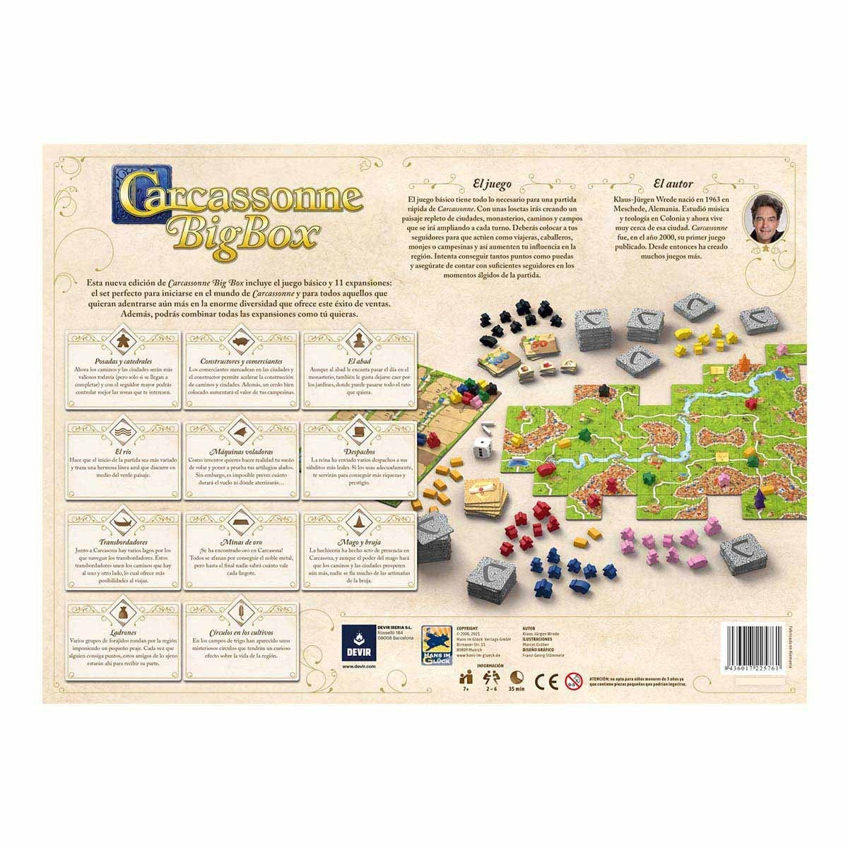 Carcassonne Big Box - Juegos de mesa - Adani Store