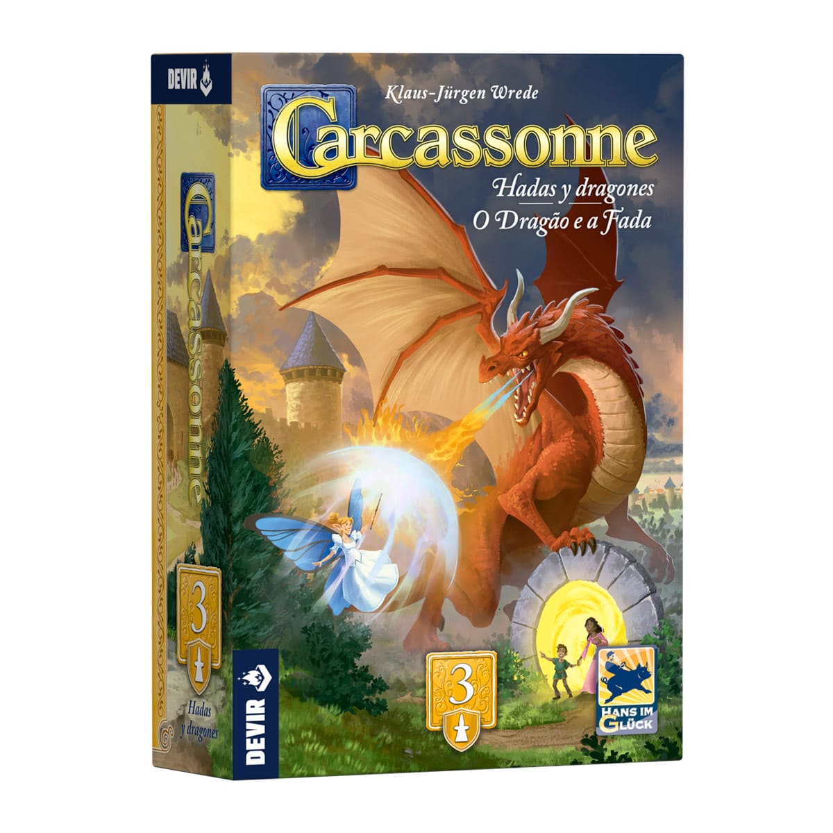 Carcassonne: Hadas y Dragones - Juegos de mesa - Adani Store