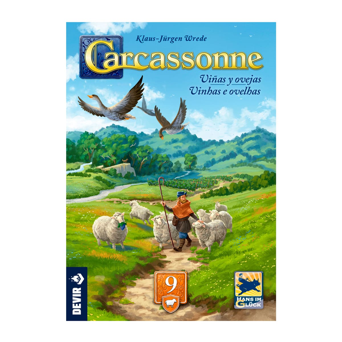 Carcassonne: Viñas y Ovejas - Juegos de mesa - Adani Store