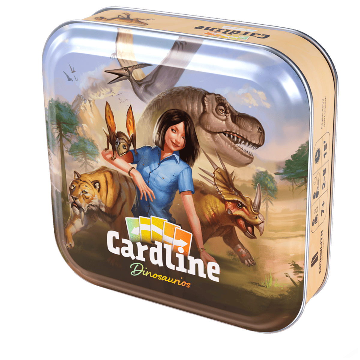Cardline: Dinosaurios - Juegos de mesa - Adani Store