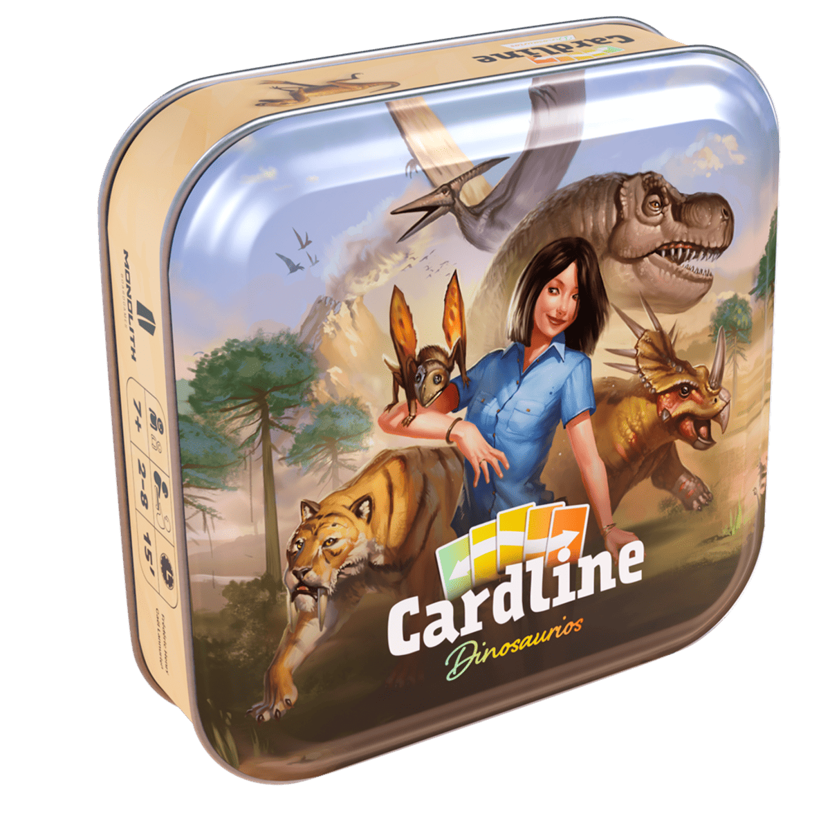 Cardline: Dinosaurios - Juegos de mesa - Adani Store