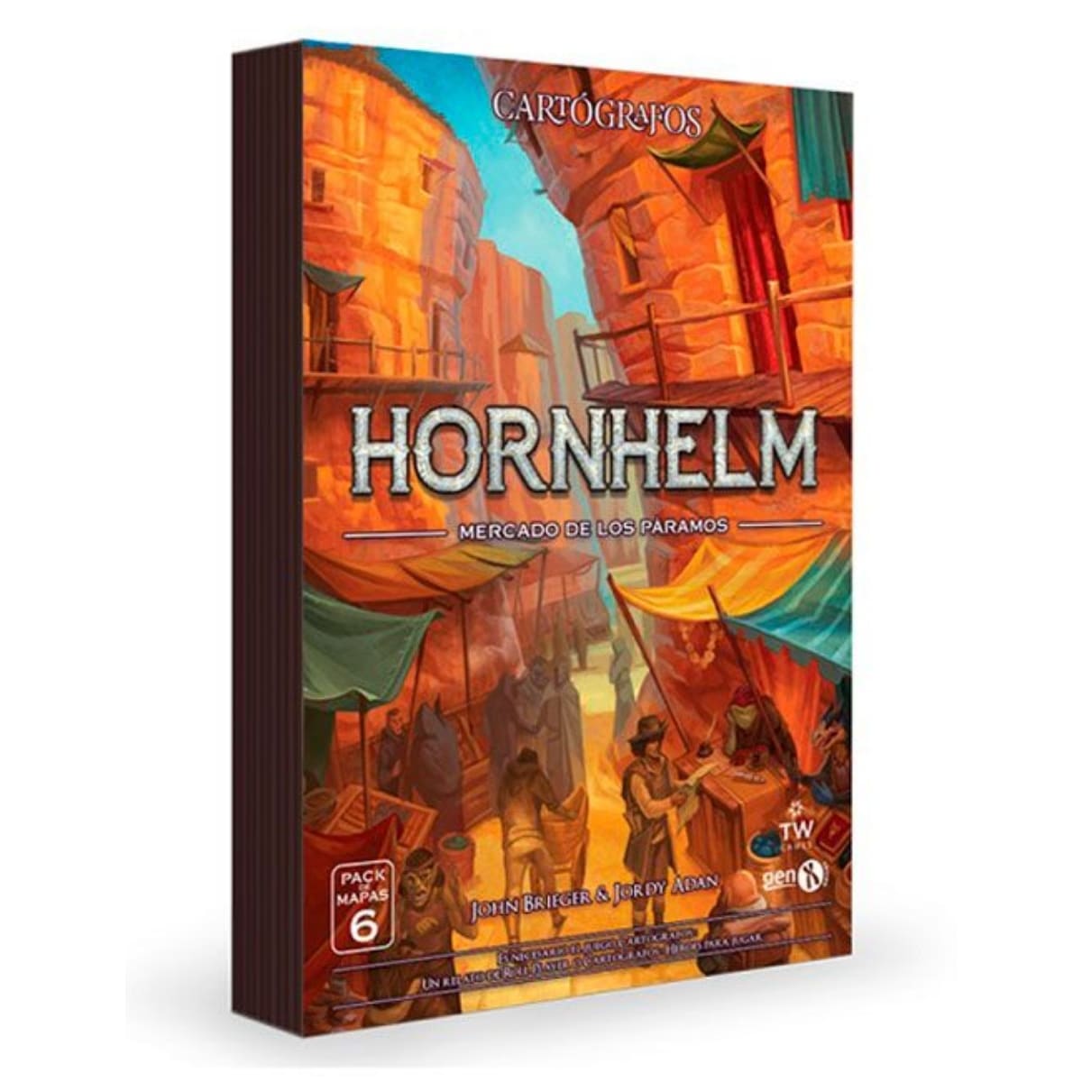Cartógrafos: Hornhelm - Juegos de mesa - Adani Store