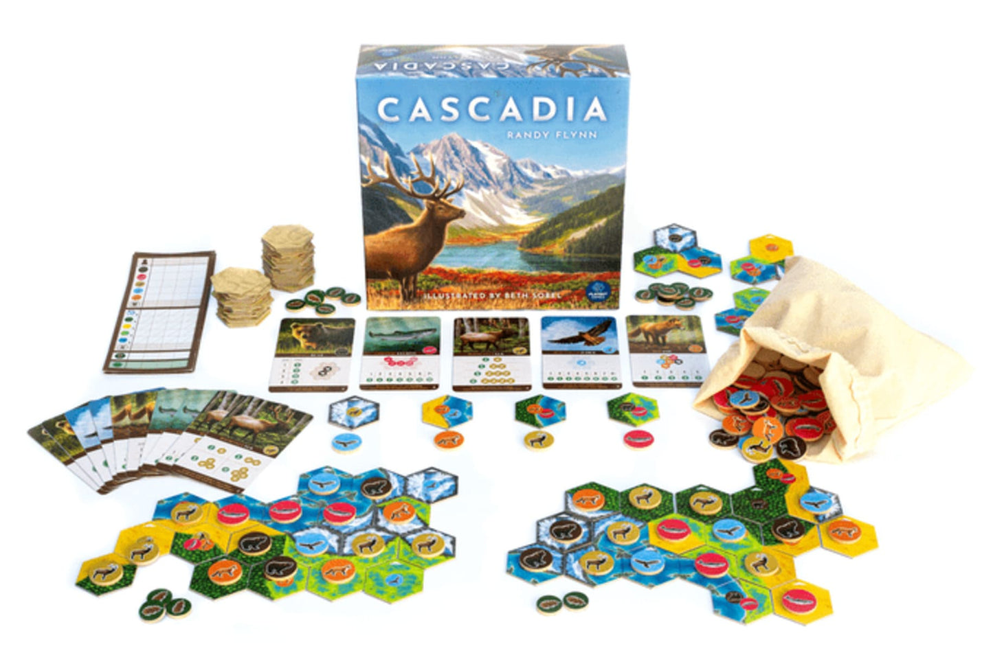 Cascadia - Juegos de mesa - Adani Store