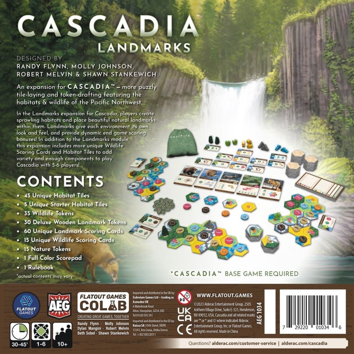 Cascadia: hitos - Juegos de mesa - Adani Store