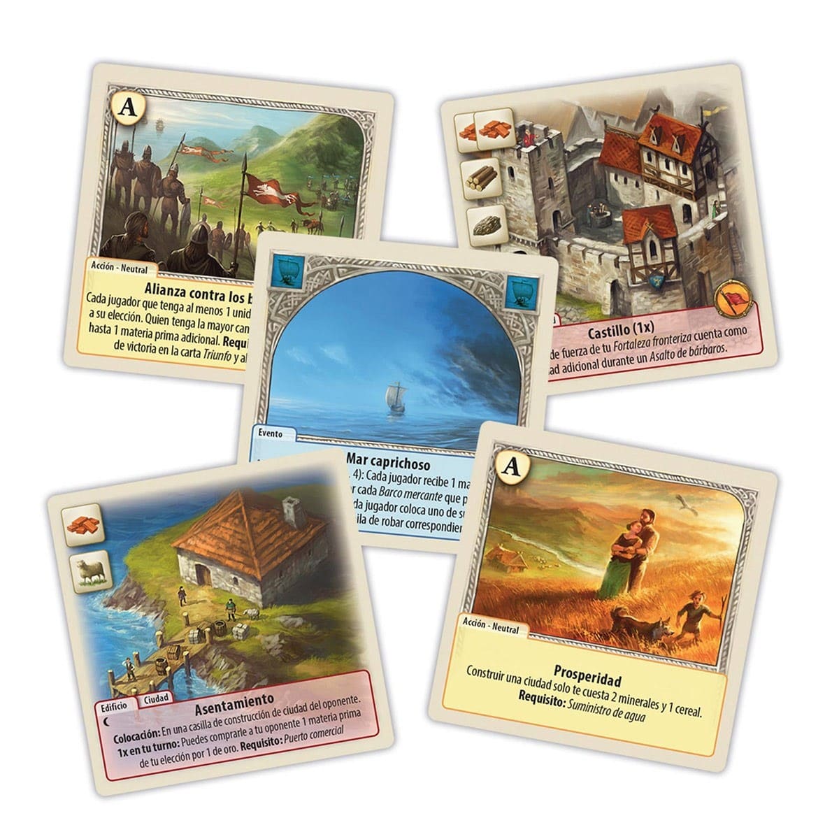 Catan El Duelo: Eras Oscuras, Eras Doradas - Juegos de mesa - Adani Store