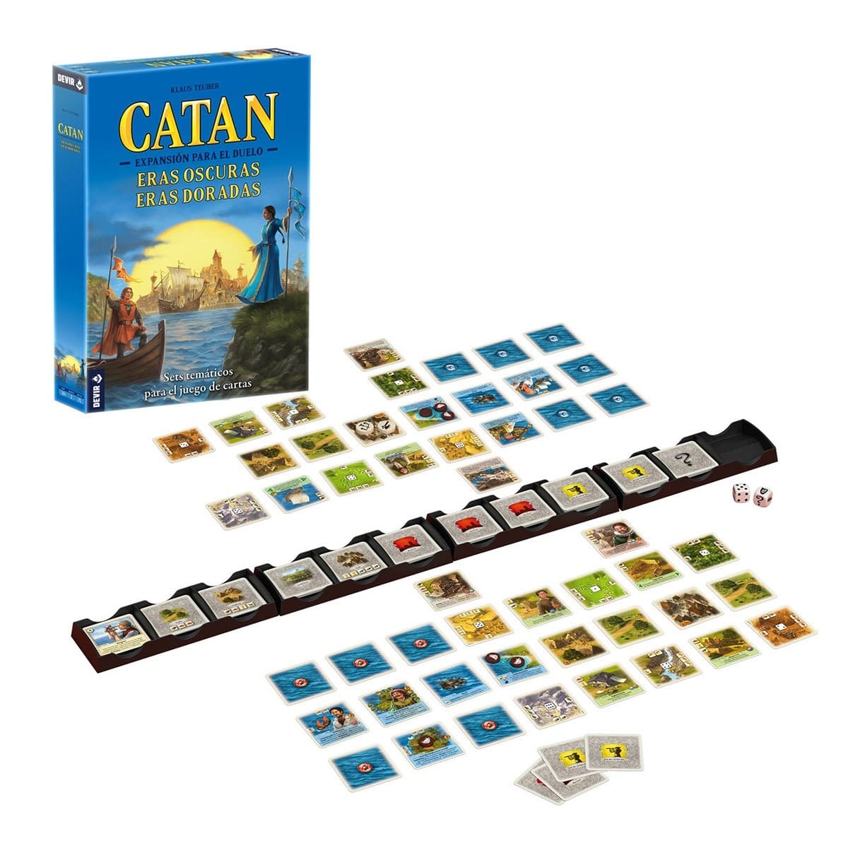 Catan El Duelo: Eras Oscuras, Eras Doradas - Juegos de mesa - Adani Store