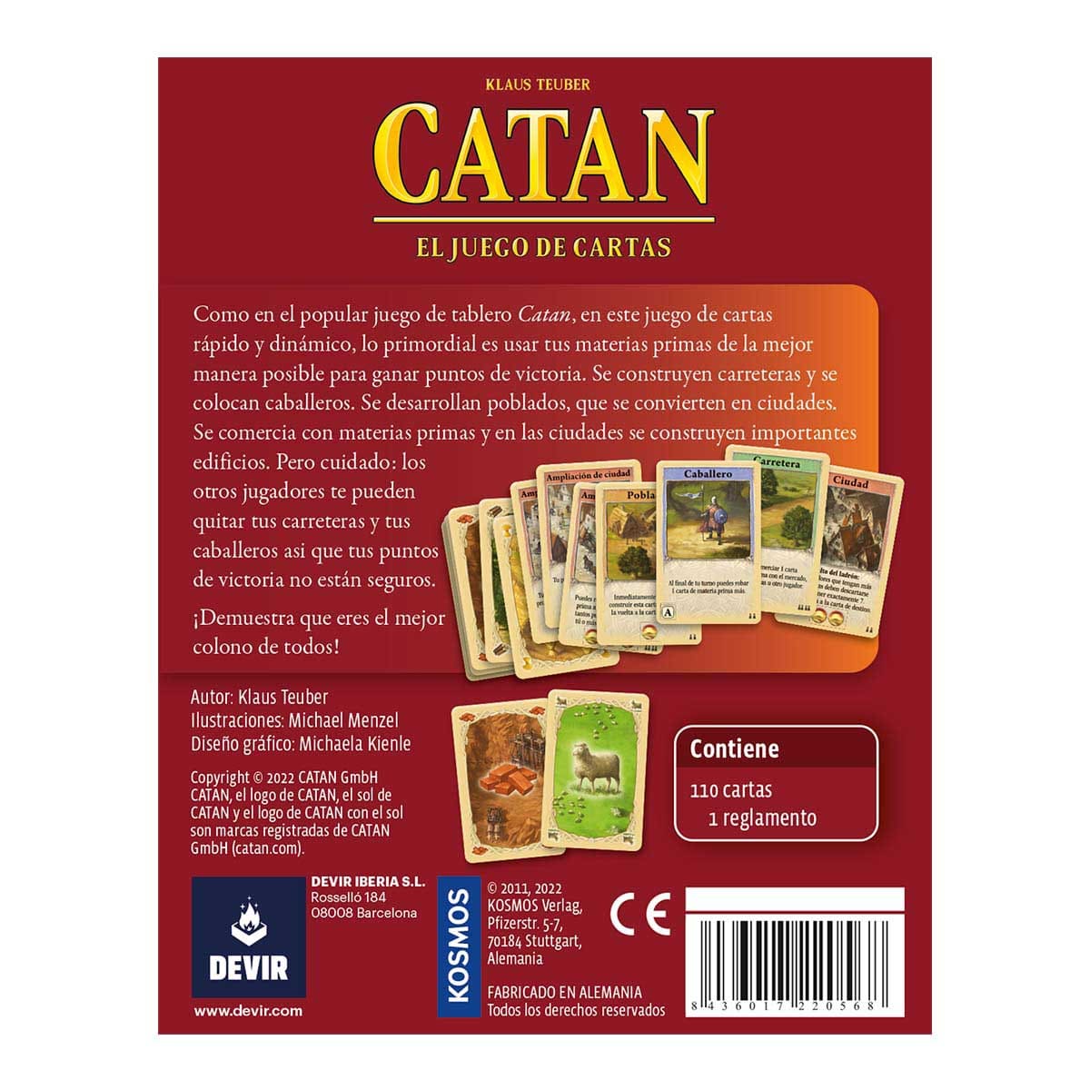 Catan: El juego de cartas - Juegos de mesa - Adani Store