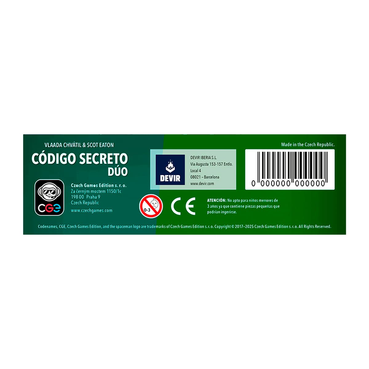 Código Secreto Dúo - Juegos de mesa - Adani Store
