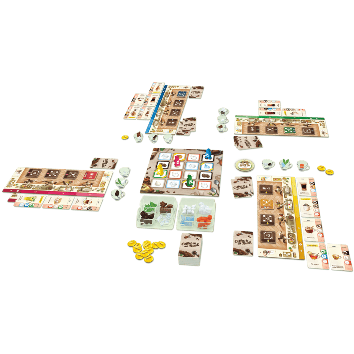 Coffee Rush - Juegos de mesa - Adani Store