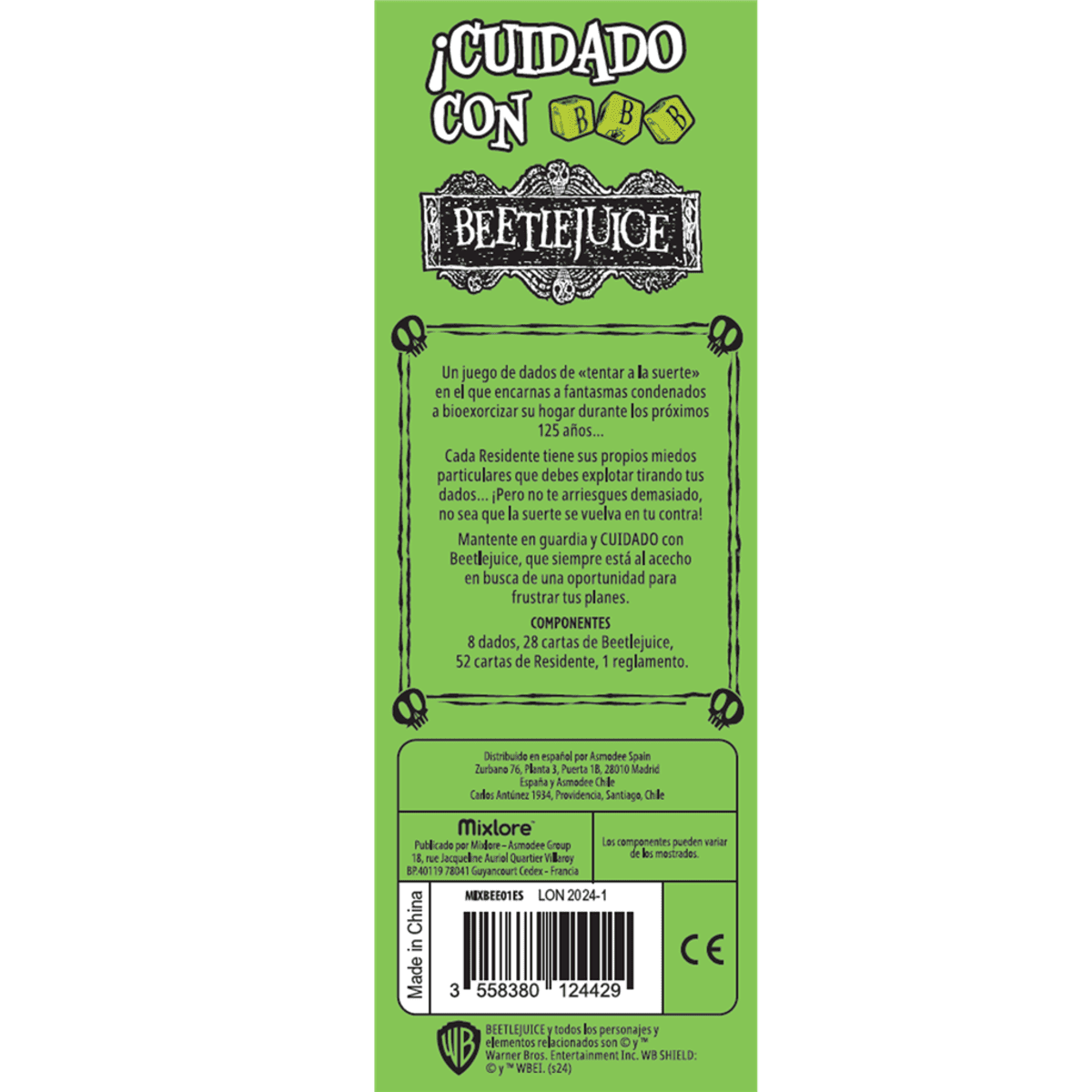 Cuidado con Beetlejuice - Juegos de mesa - Adani Store