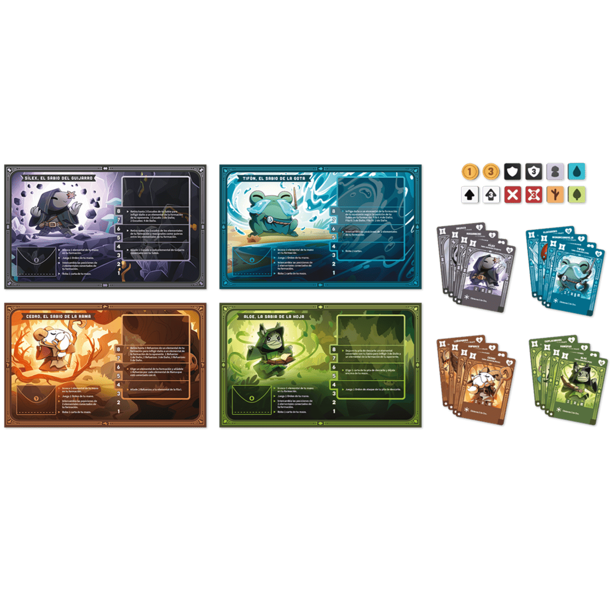 Dominio de los Elementos- Juegos de mesa - Adani Store