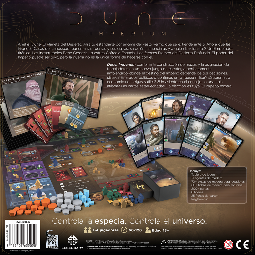 Dune Imperium - Juegos de mesa - Adani Store