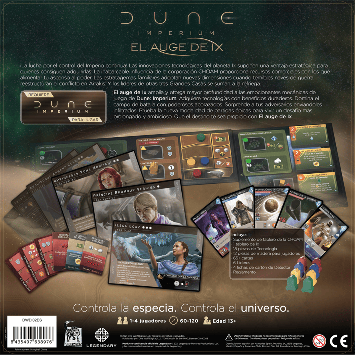 Dune Imperium: El auge de Ix - Juegos de mesa - Adani Store