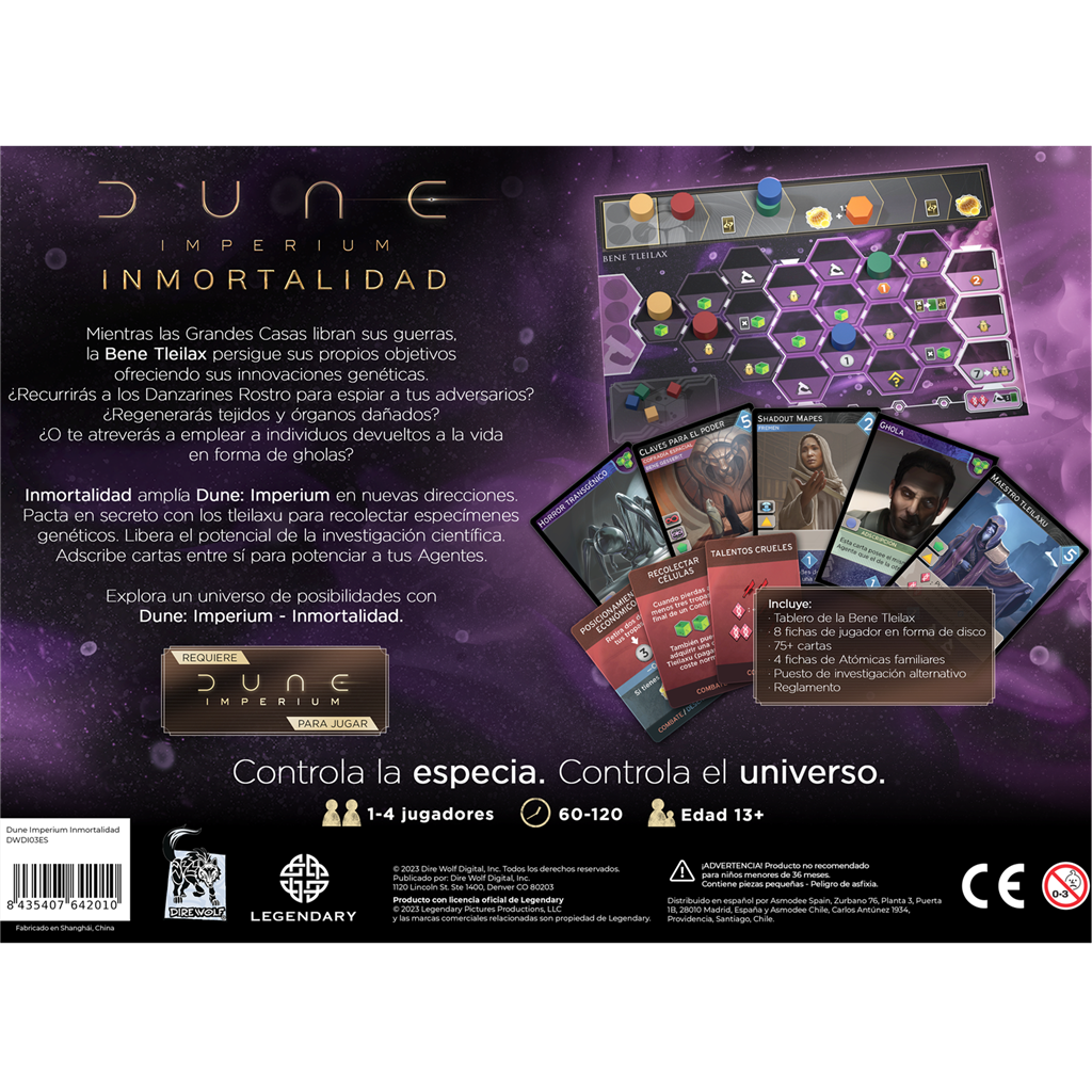 Dune Imperium Inmortalidad - Juegos de mesa - Adani Store
