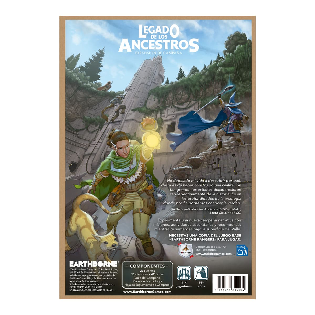 Earthborne Rangers: Legado de los Ancestros - Juegos de mesa - Adani Store