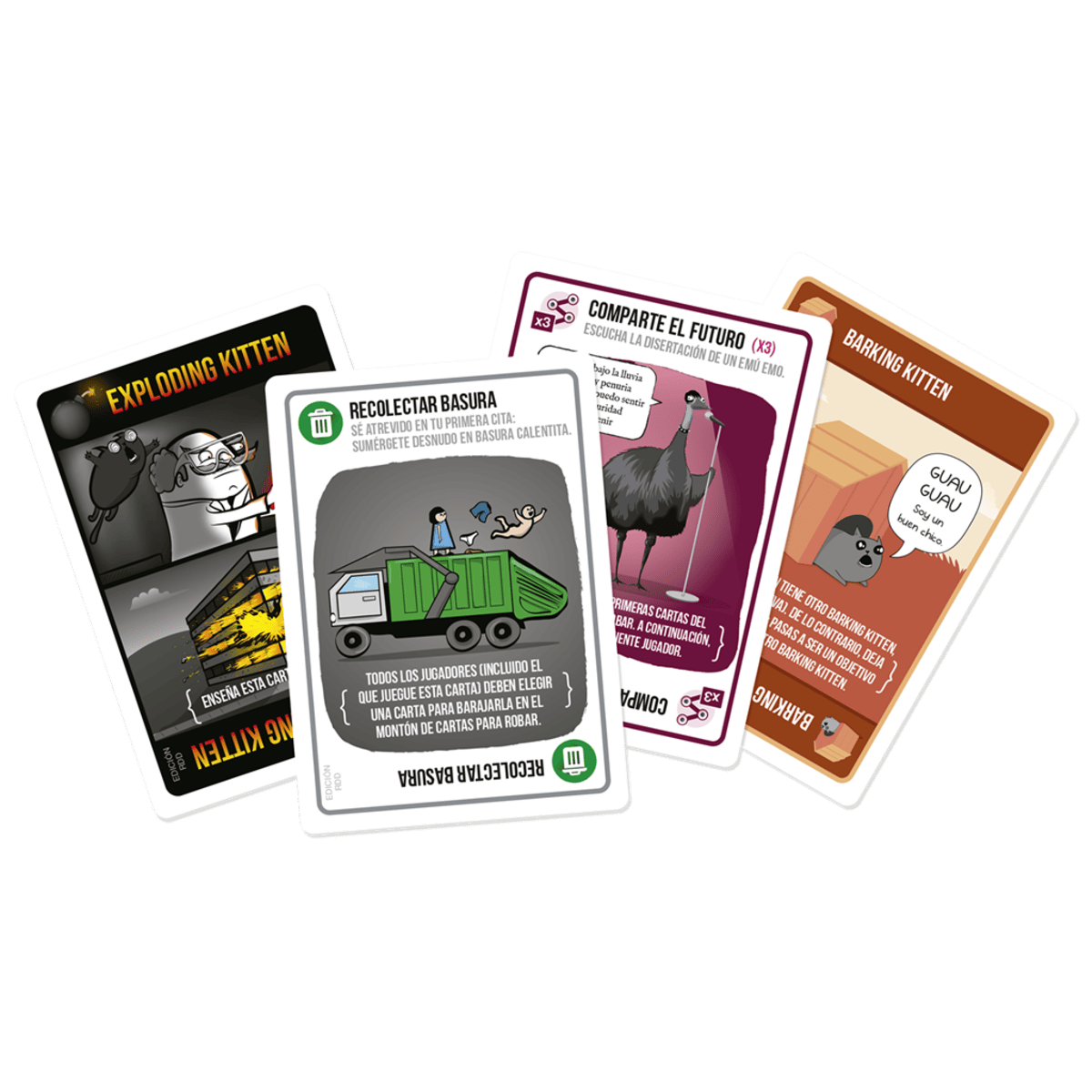 Exploding Kittens Recetas del Desastre