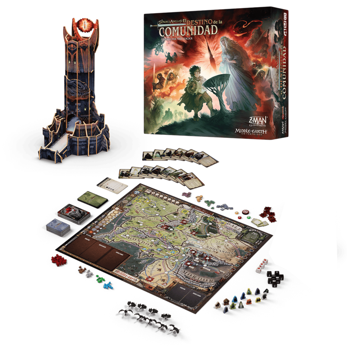 El Señor de los Anillos: El Destino de La Comunidad - Juegos de mesa - Adani Store