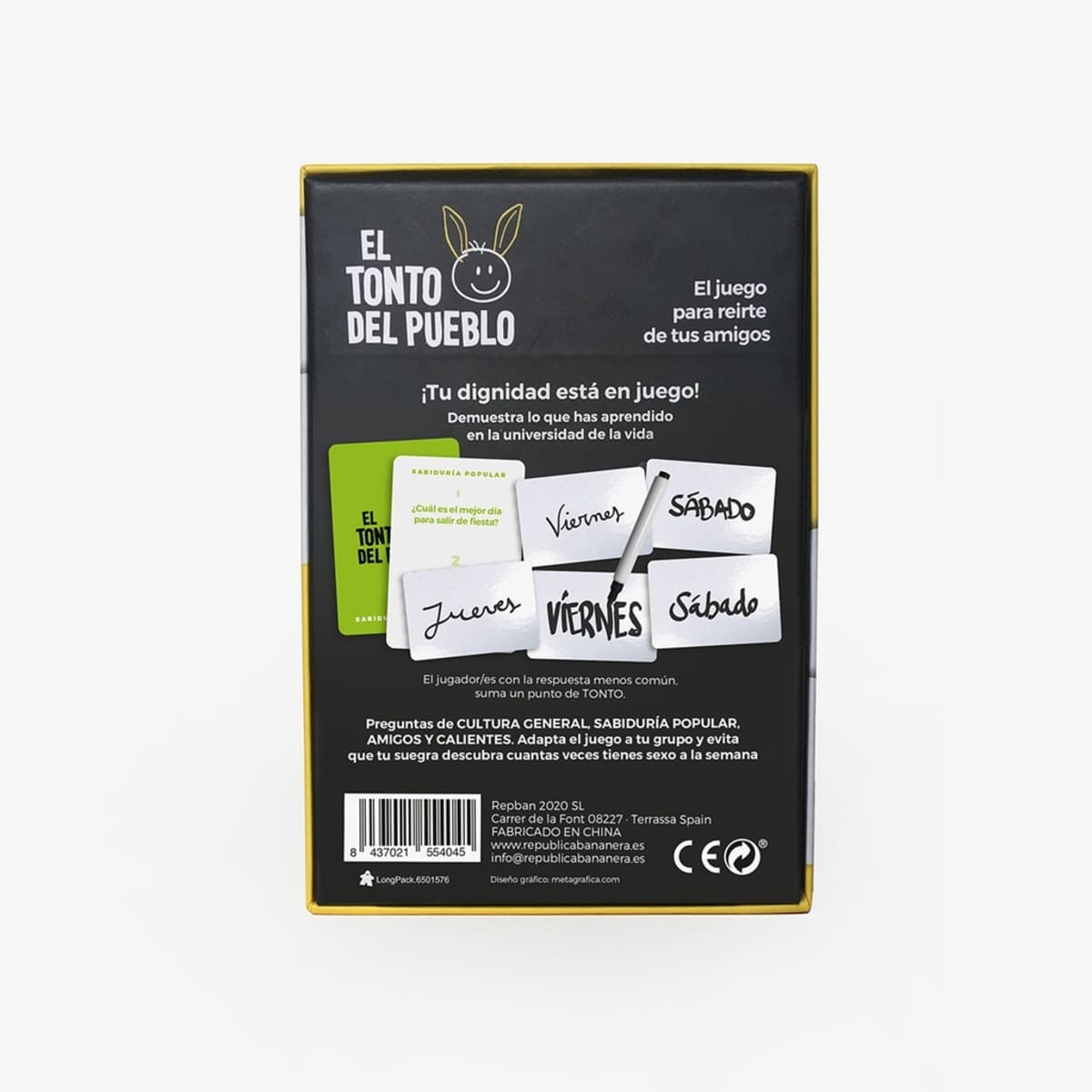 El Tonto del Pueblo - Juegos de mesa - Adani Store