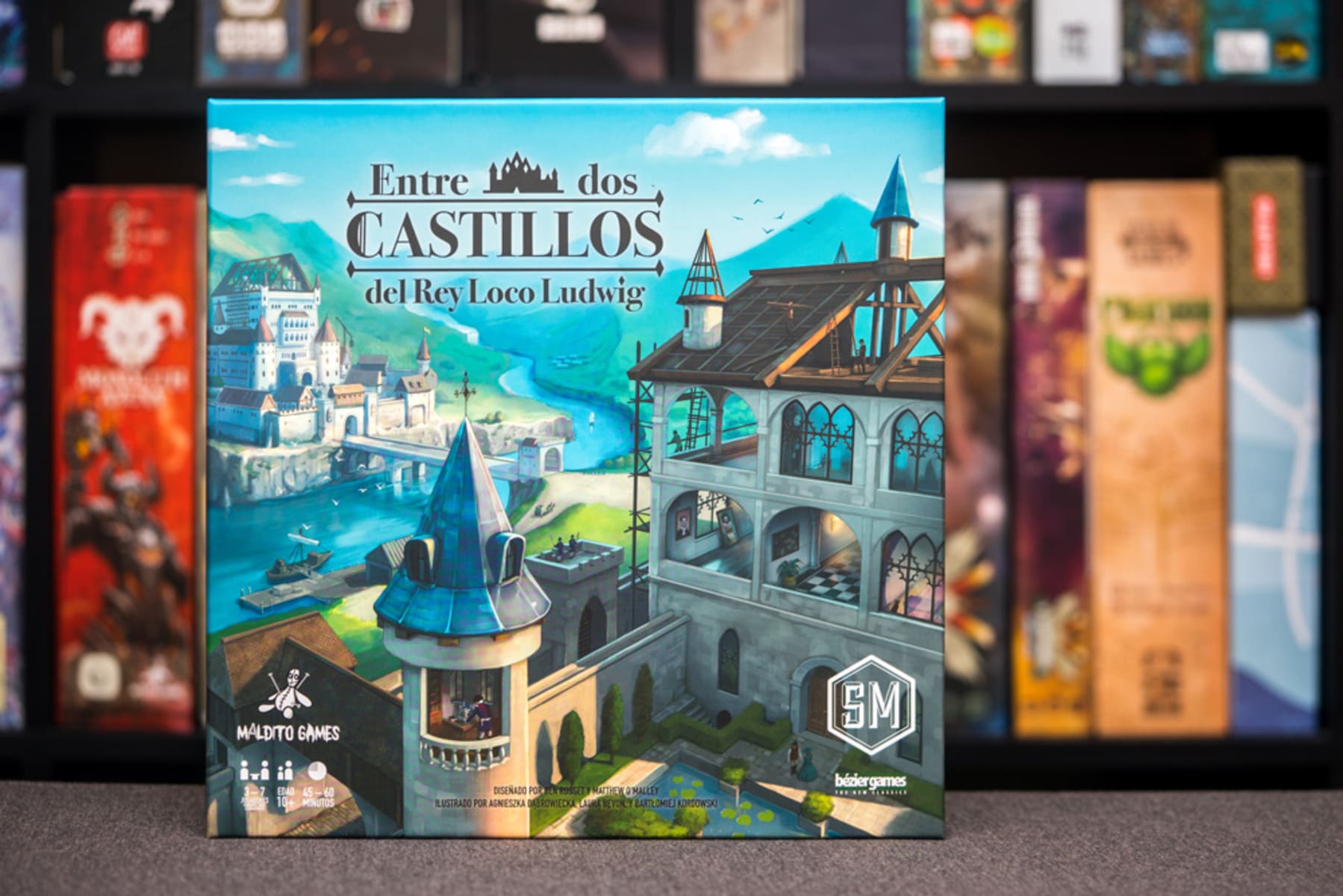 Entre dos Castillos del Rey Loco Ludwig - Juegos de mesa - Adani Store