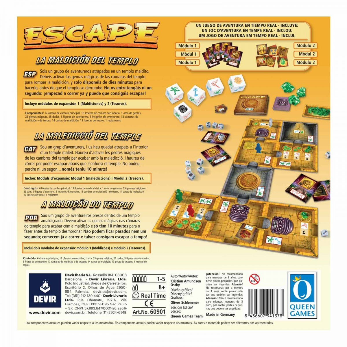 Escape - Juegos de mesa - Adani Store