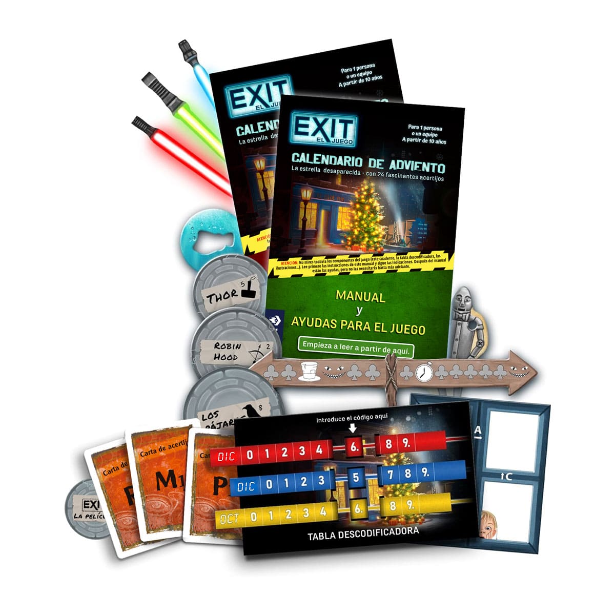 Exit: Calendario de Adviento - Juegos de mesa - Adani Store