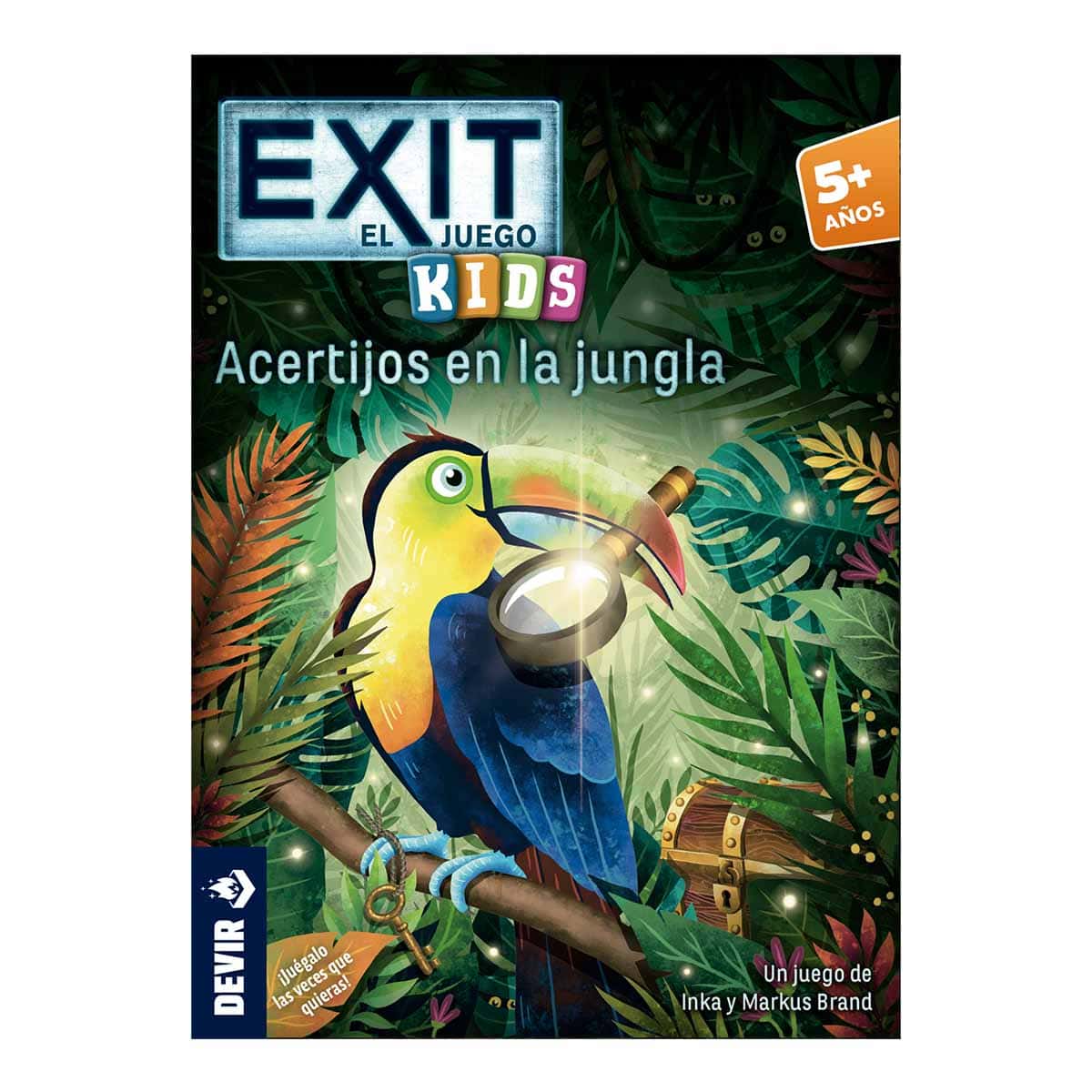 Exit Kids: Acertijos en la jungla - Juegos de mesa - Adani Store