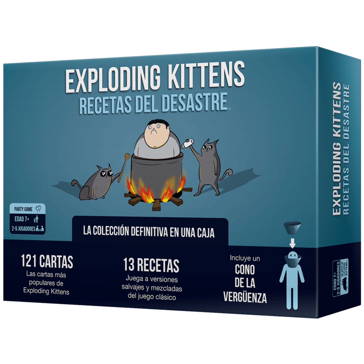 Exploding Kittens: Recetas del desastre - Juegos de mesa - Adani Store
