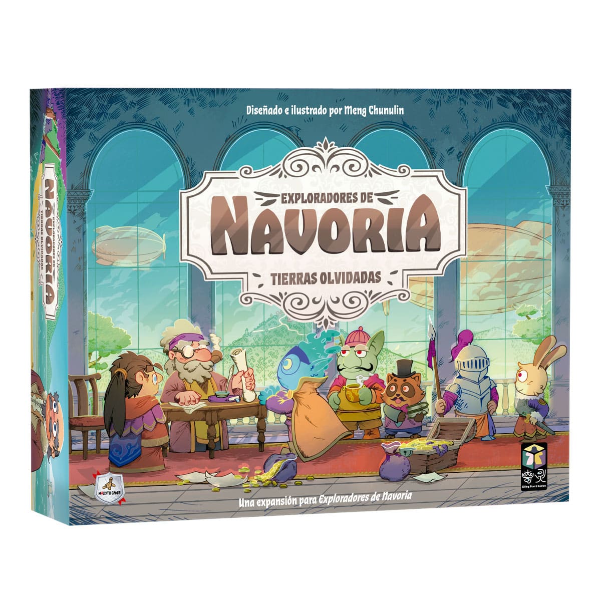 Exploradores de Navoria: Tierras Olvidadas - Juegos de mesa - Adani Store