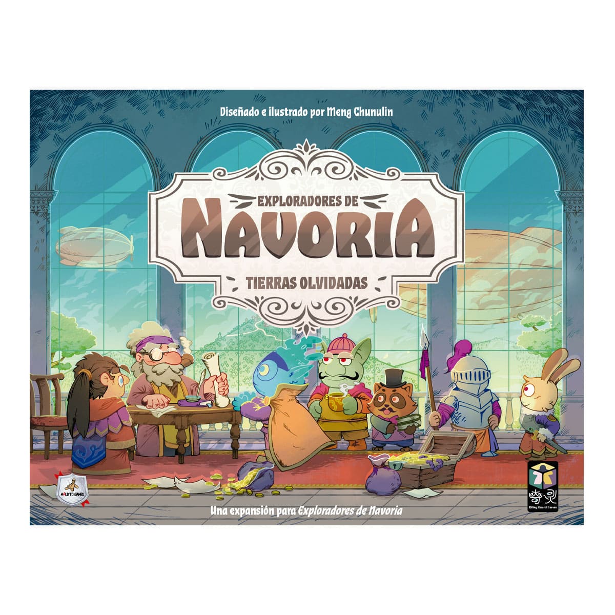 Exploradores de Navoria: Tierras Olvidadas - Juegos de mesa - Adani Store