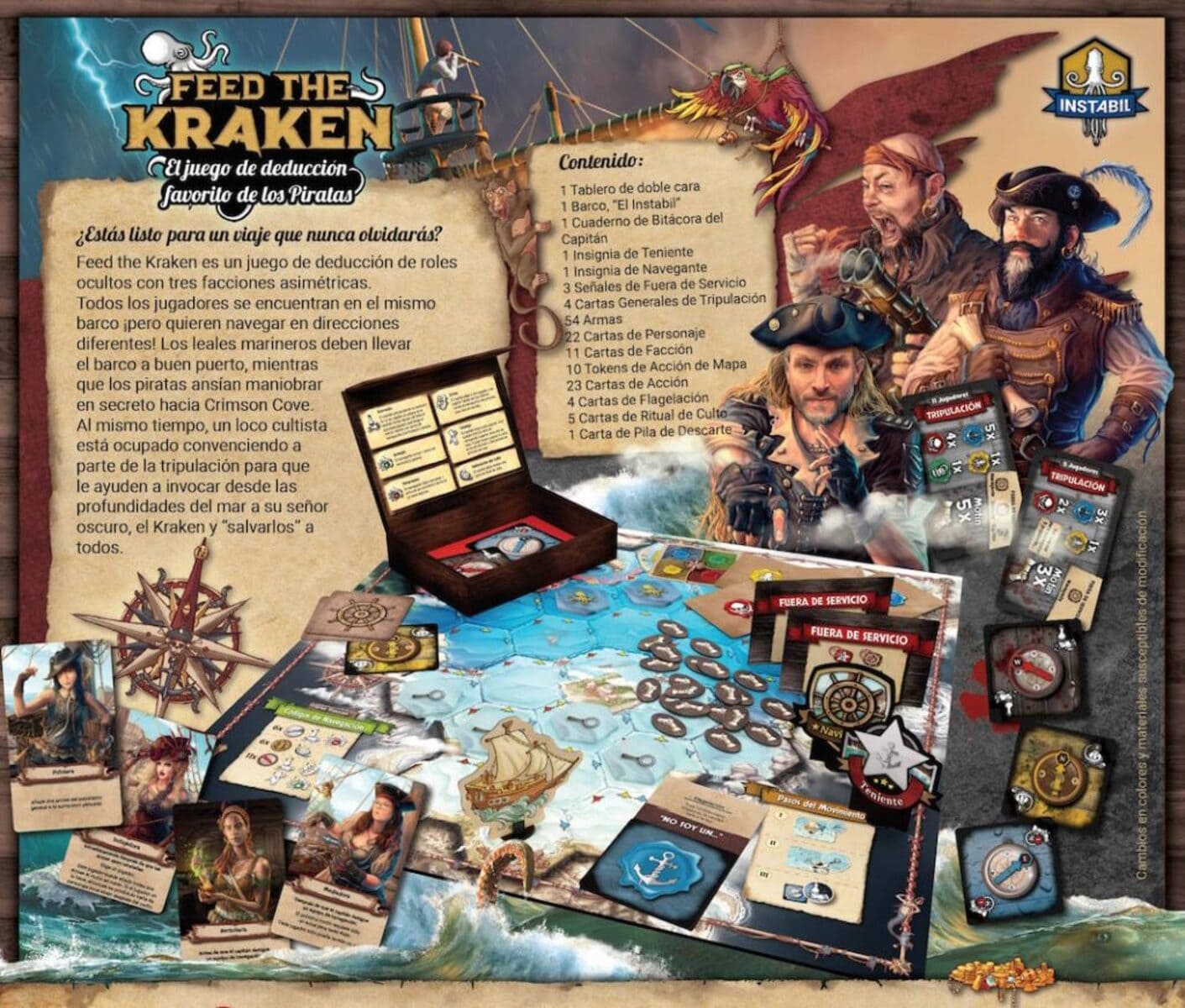 Feed the Kraken - Juegos de mesa - Adani Store
