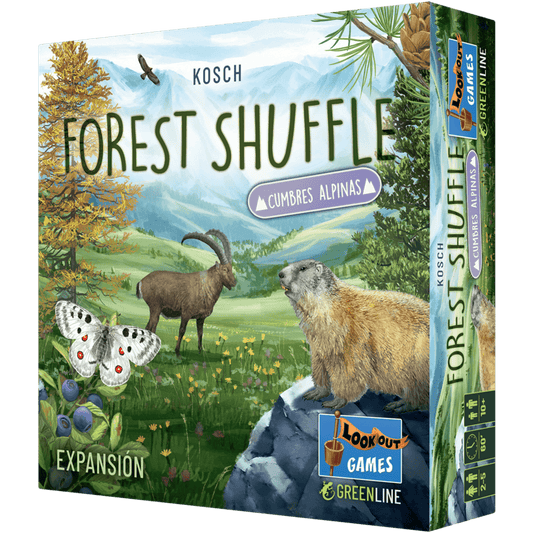 Forest Shuffle Cumbres alpinas - Juegos de mesa - Adani Store