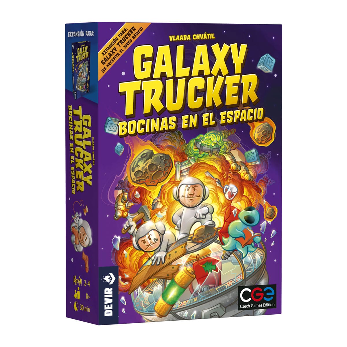 Galaxy Trucker: bocinas en el espacio - Juegos de mesa - Adani Store