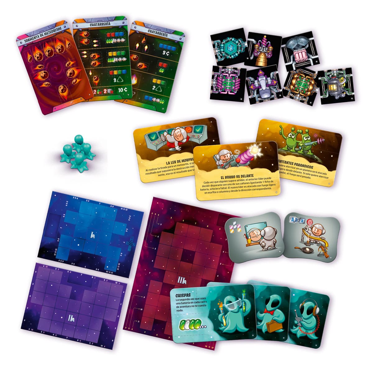 Galaxy Trucker: bocinas en el espacio - Juegos de mesa - Adani Store