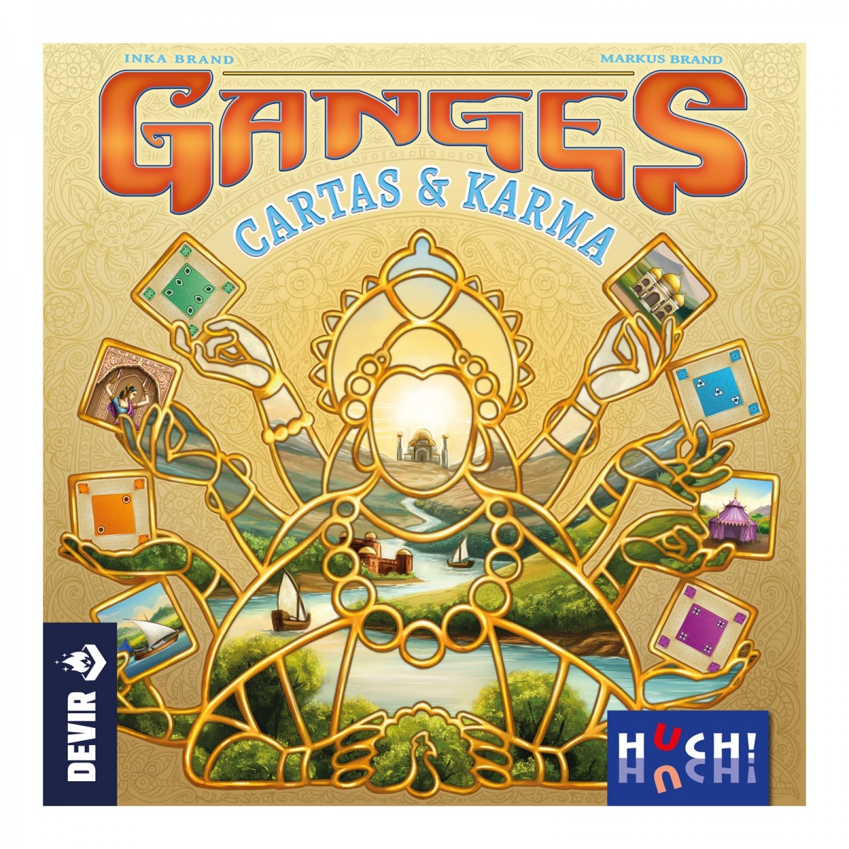 Ganges Cartas y Karma - Juegos de mesa - Adani Store