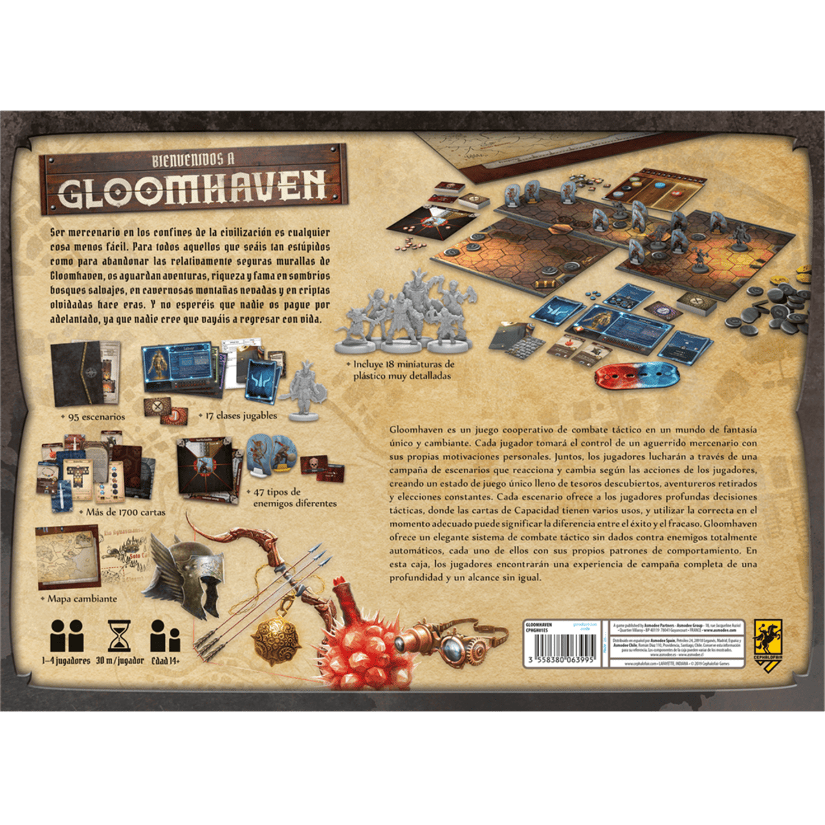 Gloomhaven - Juegos de mesa - Adani Store