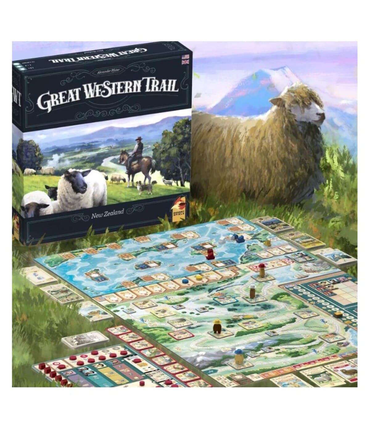 Great Western Trail: Nueva Zelanda - Juegos de mesa - Adani Store